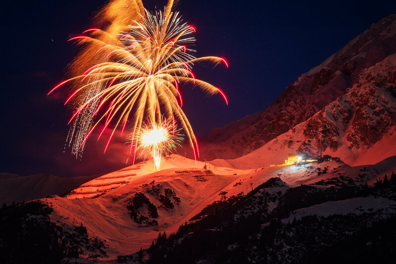Feuerwerk auf der Seegrube