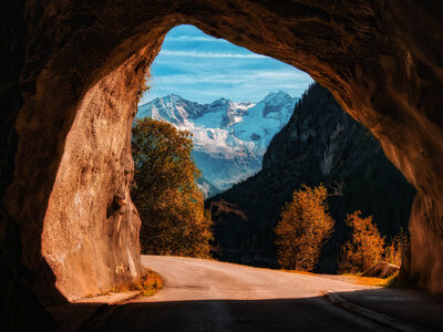 Wasserfallweg Stilluptal: Tunnelblick