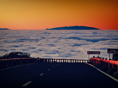 Mirador de Samara: Blick von Teneriffa nach La Palma