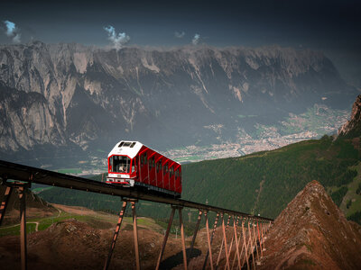 Hoadl Osthang: Blick zur Nordkette